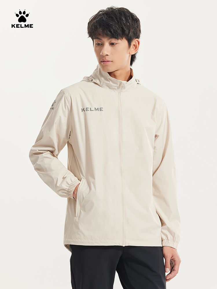 Running Gear Jacket - KELME Sportowa wiatrówka męska Letnia wiatroszczelna