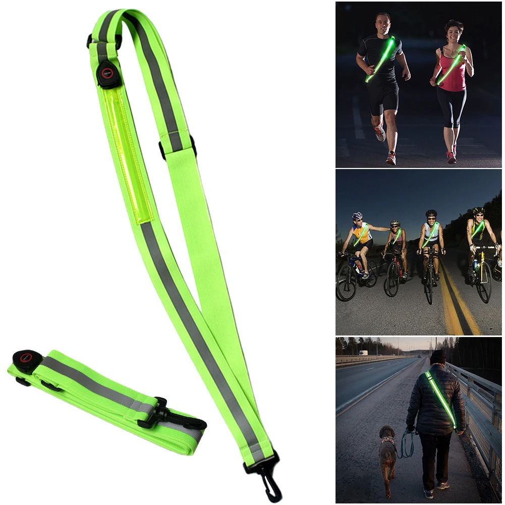 Running Gear For Night - Akumulator USB Odblaskowy sprzęt do biegania
