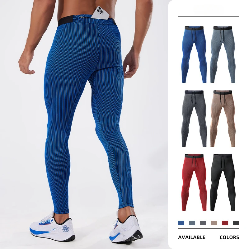 Męskie spodnie kompresyjne do  – Running Gear Belt recenzja i cena