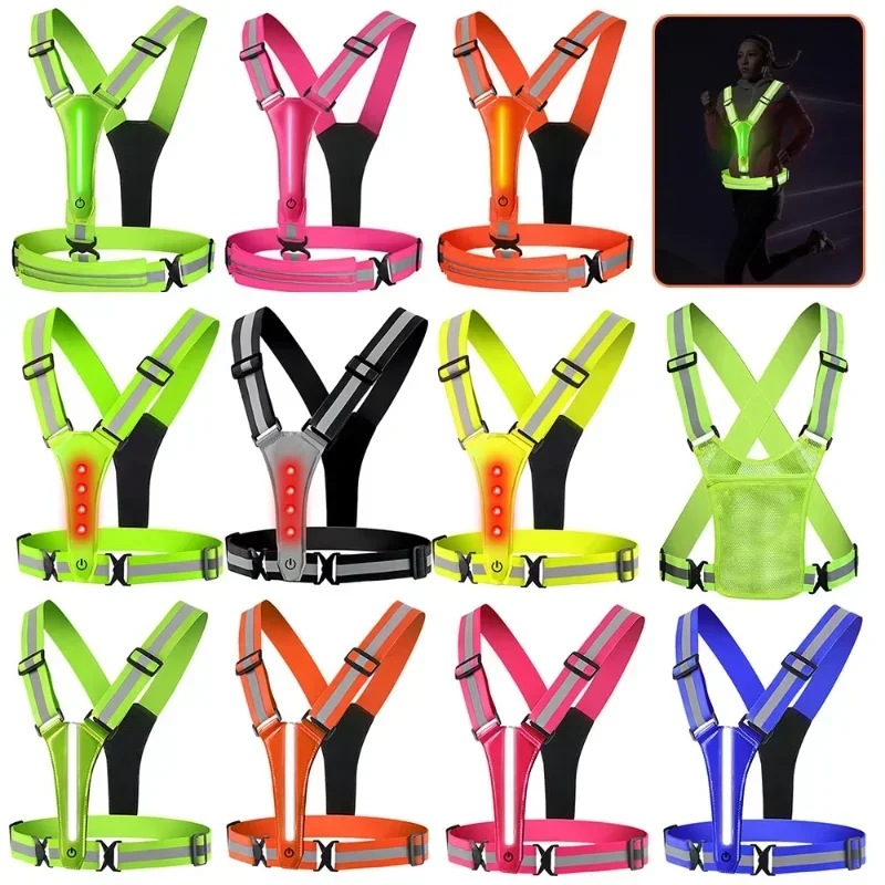 Kamizelka odblaskowa LED do bi – Running Gear For Night recenzja i cena