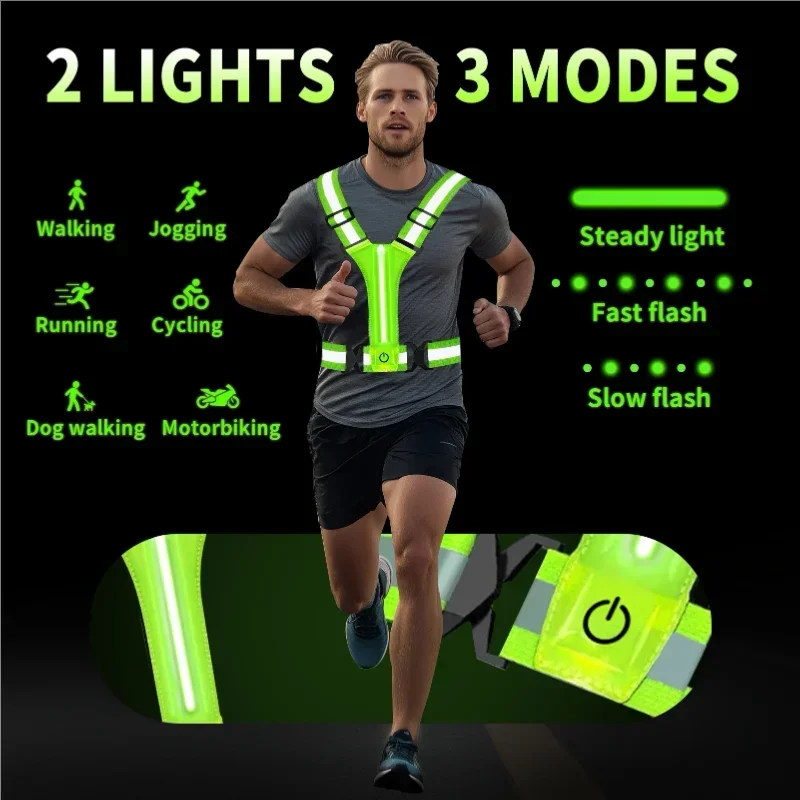Kamizelka odblaskowa LED do bi – Running Gear For Night recenzja i cena