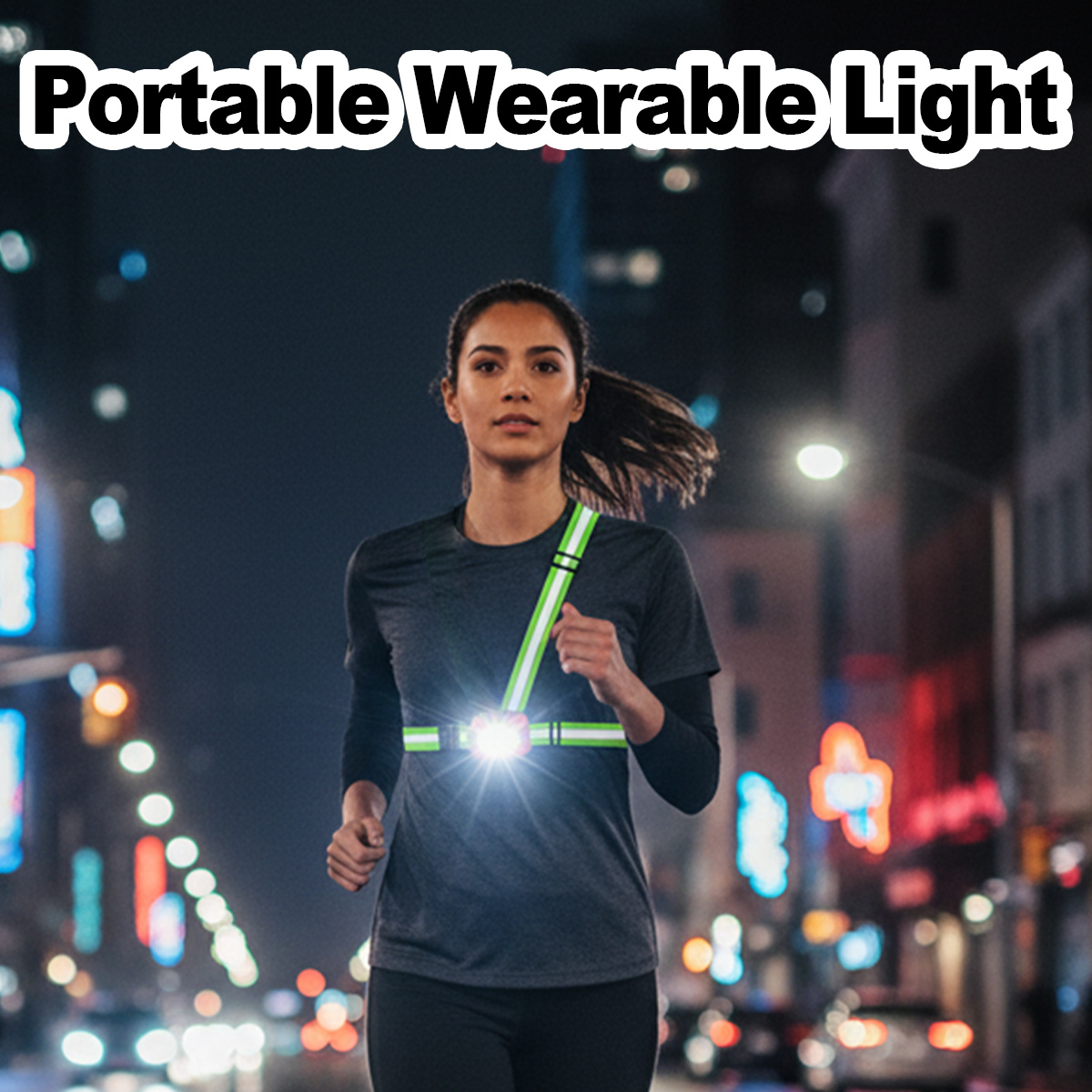Światło do biegania, ładowane  – Running Gear For Night recenzja i cena