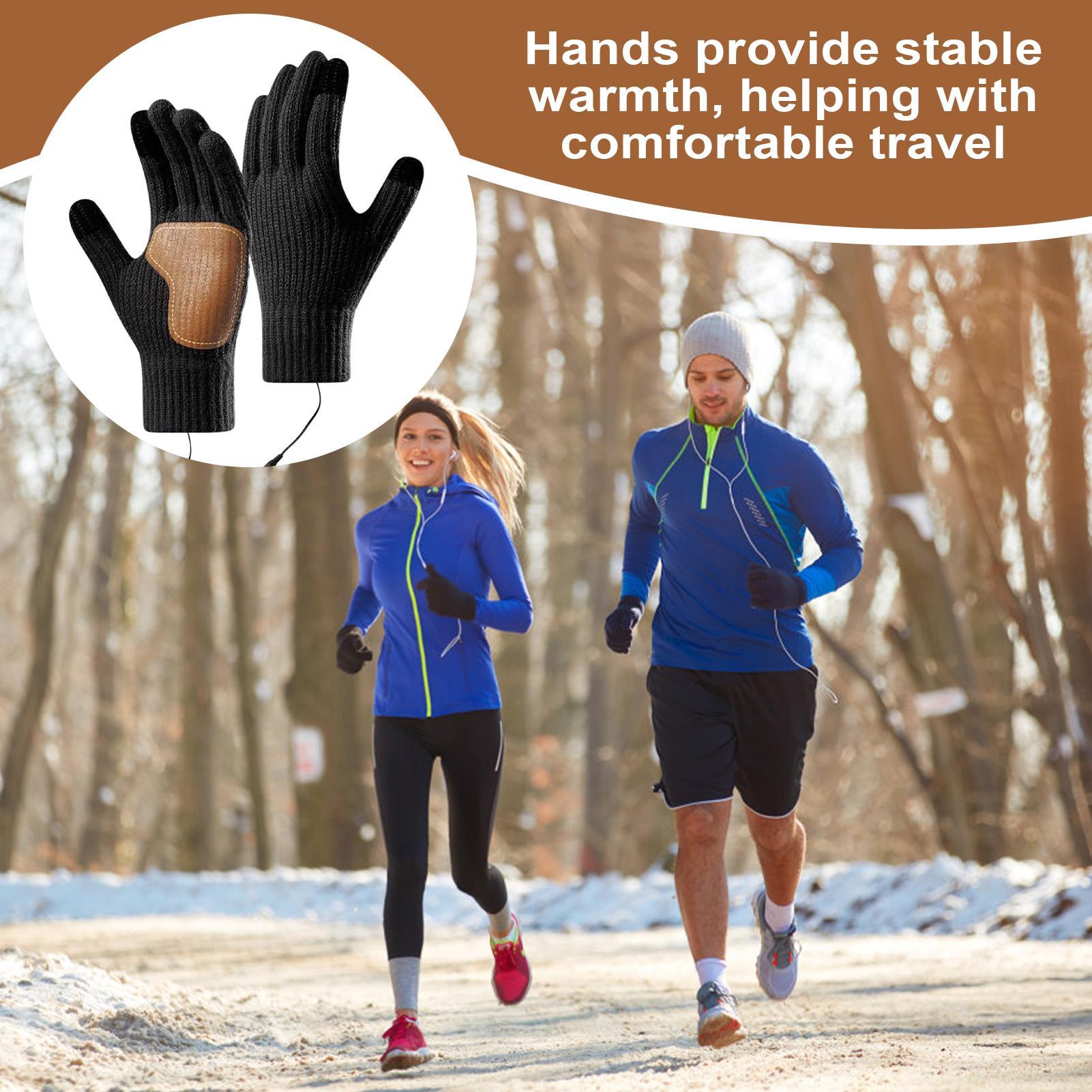 Podgrzewane rękawice USB z ekr – Running Gear Cold Weather Men recenzja i cena