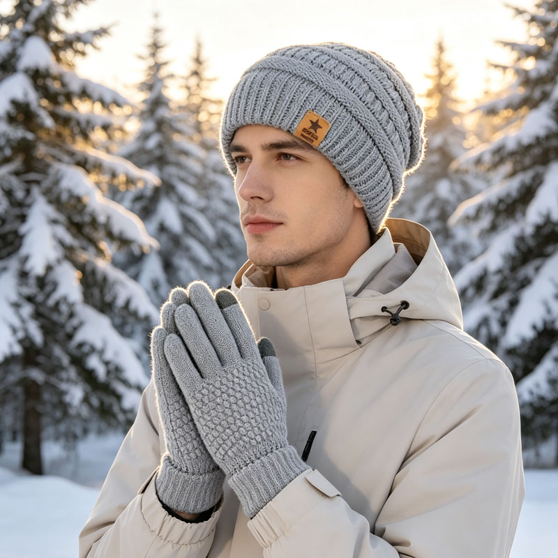 1-5 szt. Zimowy zestaw czapek  – Running Gear In Winter recenzja i cena