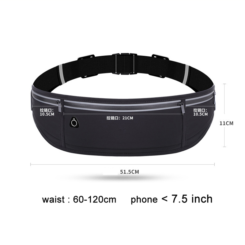 Saszetka sportowa biodrowa dam – Running Gear Belt recenzja i cena