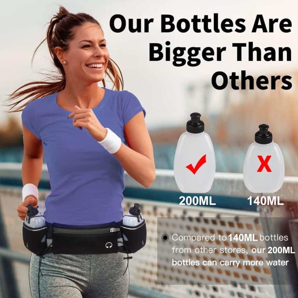 1 szt. Pas do biegania z butel – Running Gear Belt recenzja i cena