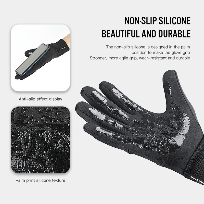 Rękawice zimowe rowerowe męski – Running Gear In Winter recenzja i cena