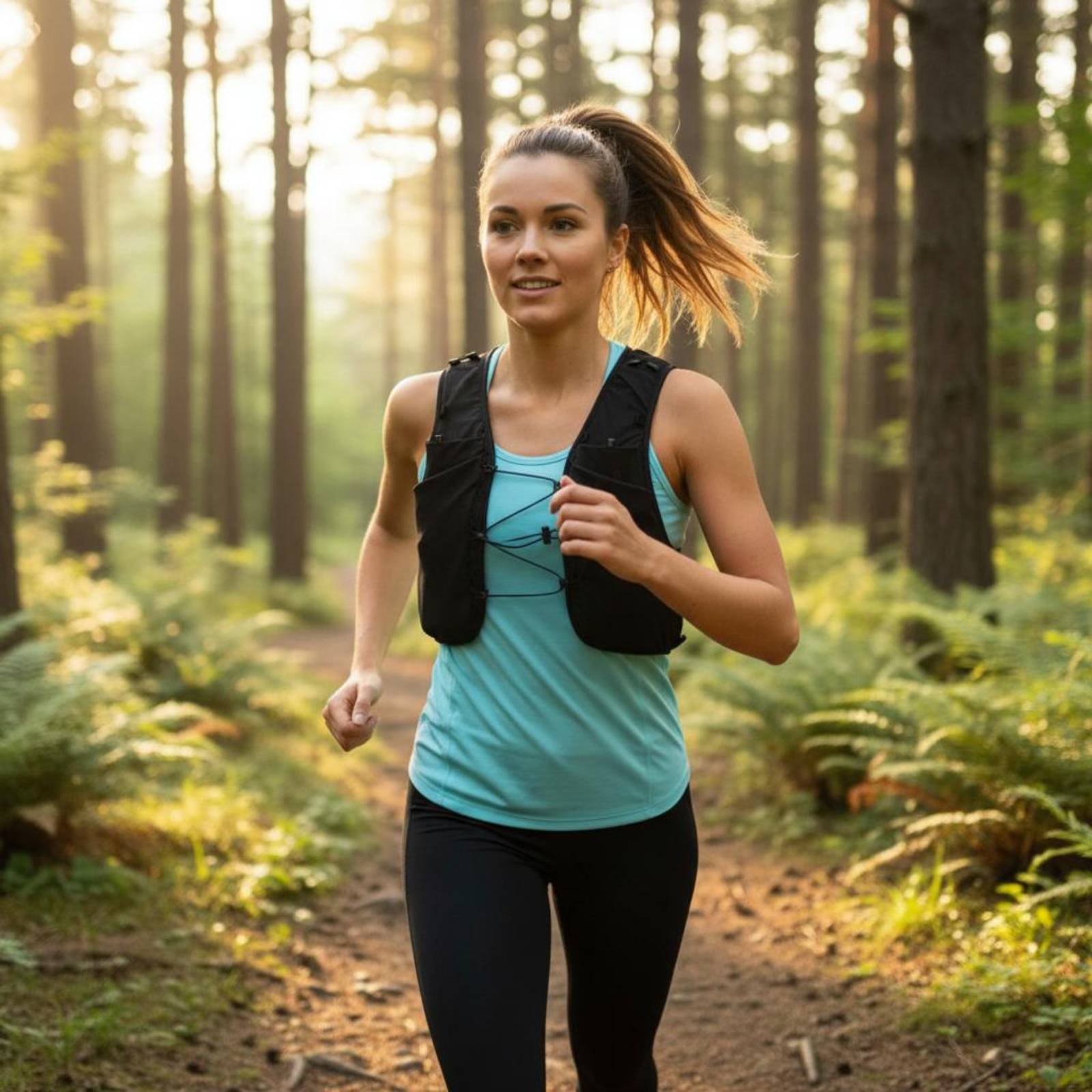 Lekka kamizelka do biegania, p – Running Gear Sale recenzja i cena