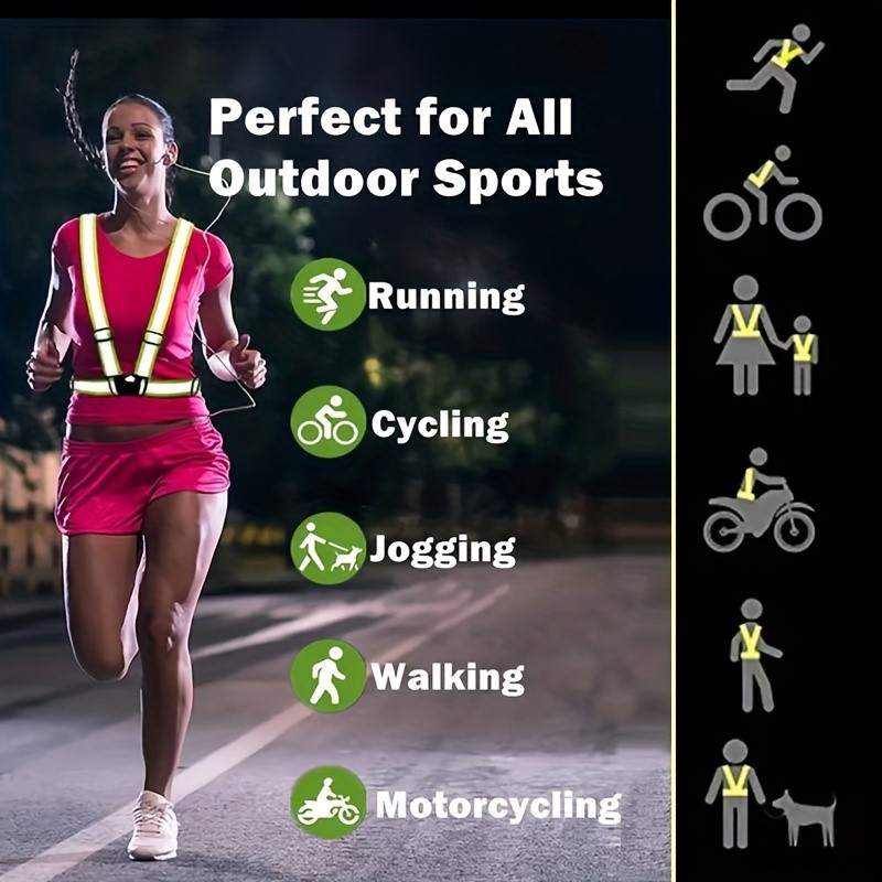 Kamizelka odblaskowa o wysokie – Running Gear For Night recenzja i cena